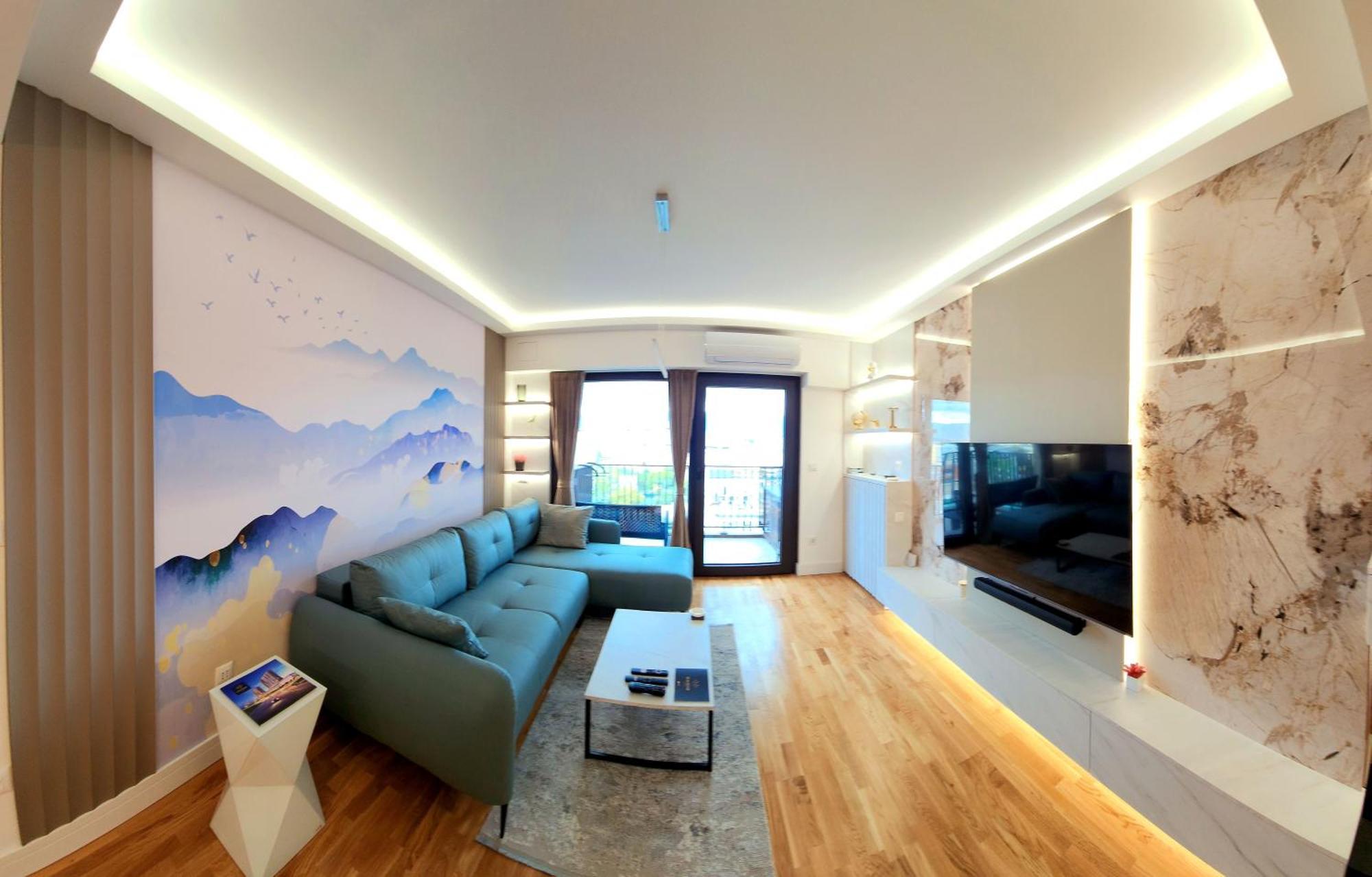 Diamond Residences 10Th Fl. Lux Apt. W/ City View Skopje Zewnętrze zdjęcie