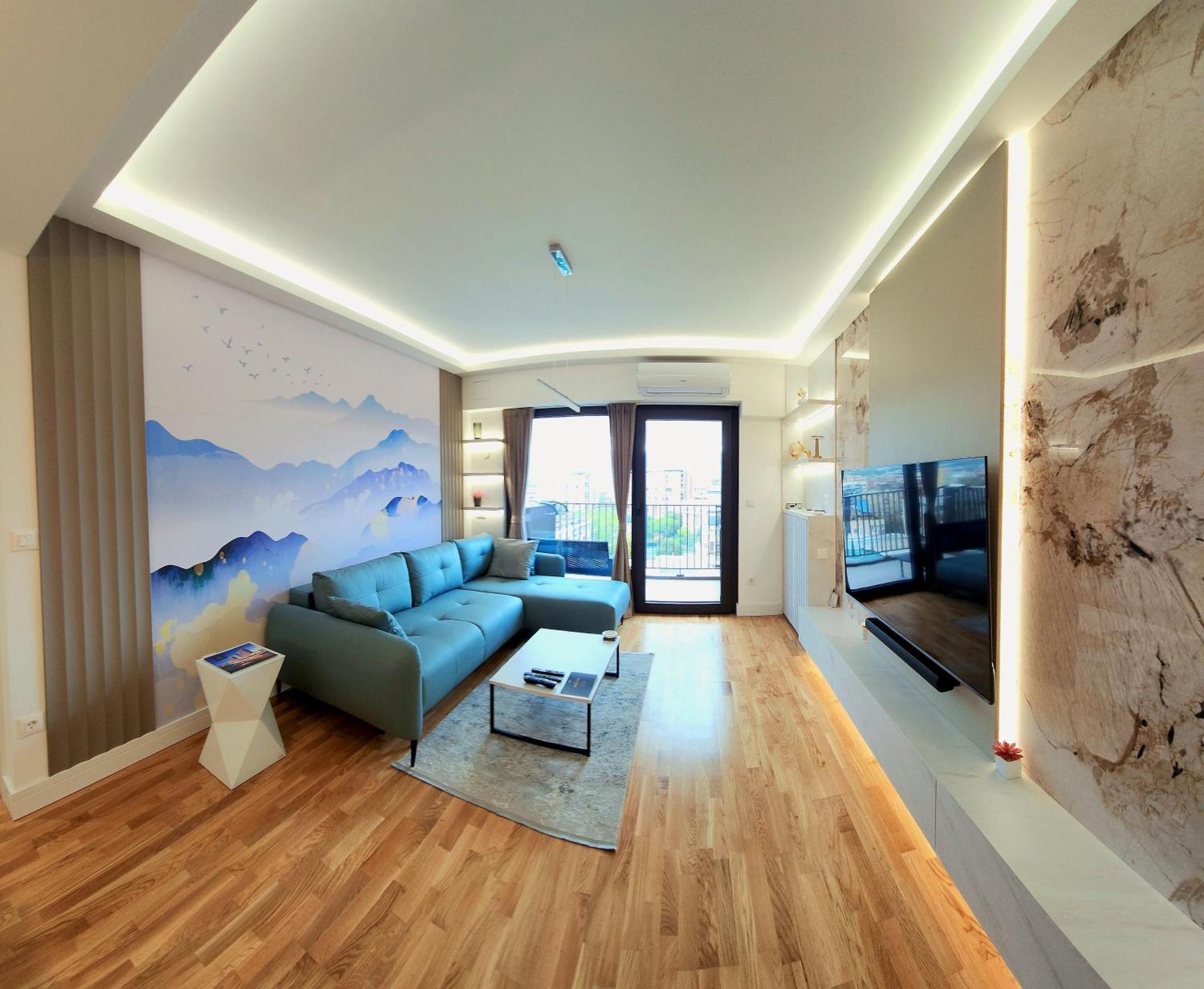 Diamond Residences 10Th Fl. Lux Apt. W/ City View Skopje Zewnętrze zdjęcie