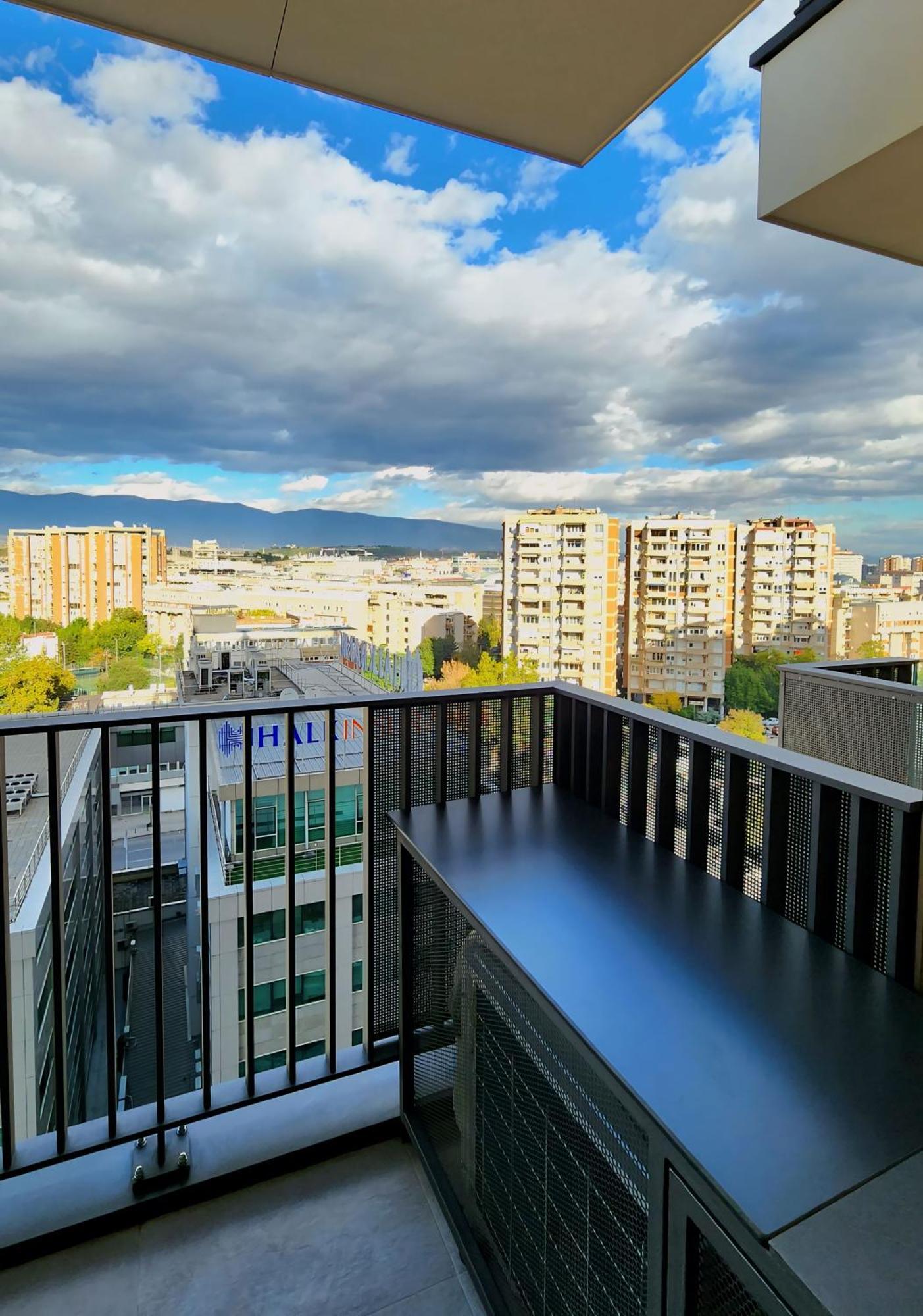 Diamond Residences 10Th Fl. Lux Apt. W/ City View Skopje Zewnętrze zdjęcie