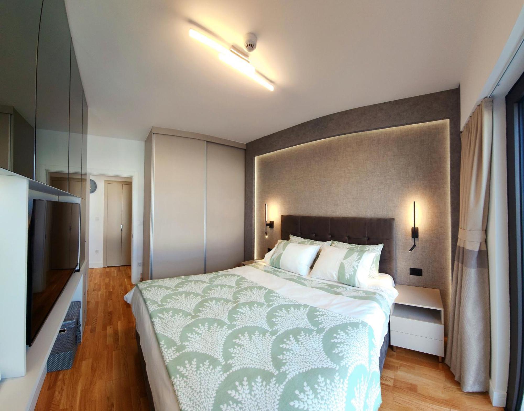 Diamond Residences 10Th Fl. Lux Apt. W/ City View Skopje Zewnętrze zdjęcie