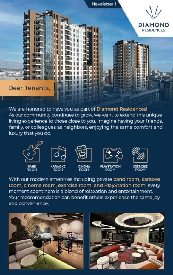 Diamond Residences 10Th Fl. Lux Apt. W/ City View Skopje Zewnętrze zdjęcie